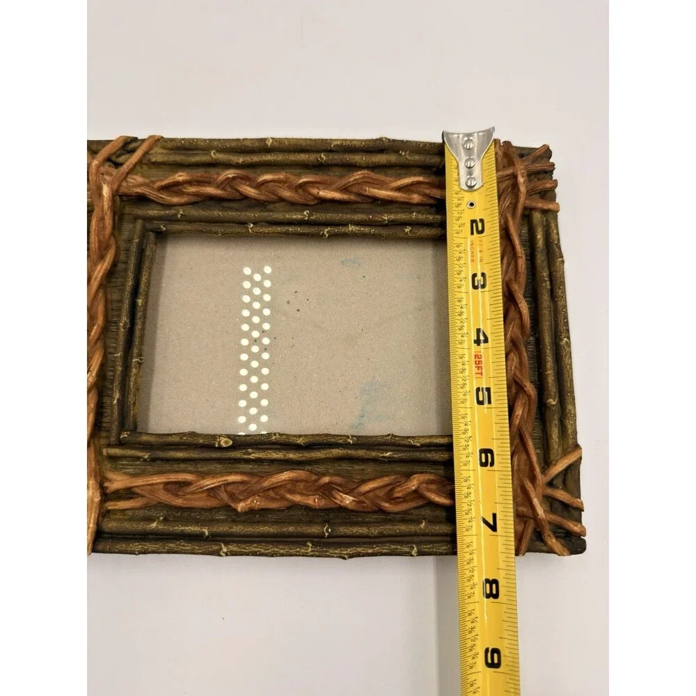 Rustic Twig Vine Picture Frame Woodland Cabin Lodge Nature Cottage Farmhouse